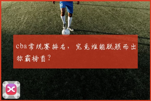 cba常规赛排名,究竟谁能脱颖而出称霸榜首?
