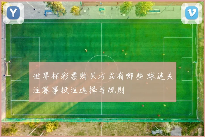 世界杯彩票购买方式有哪些 球迷关注赛事投注选择与规则
